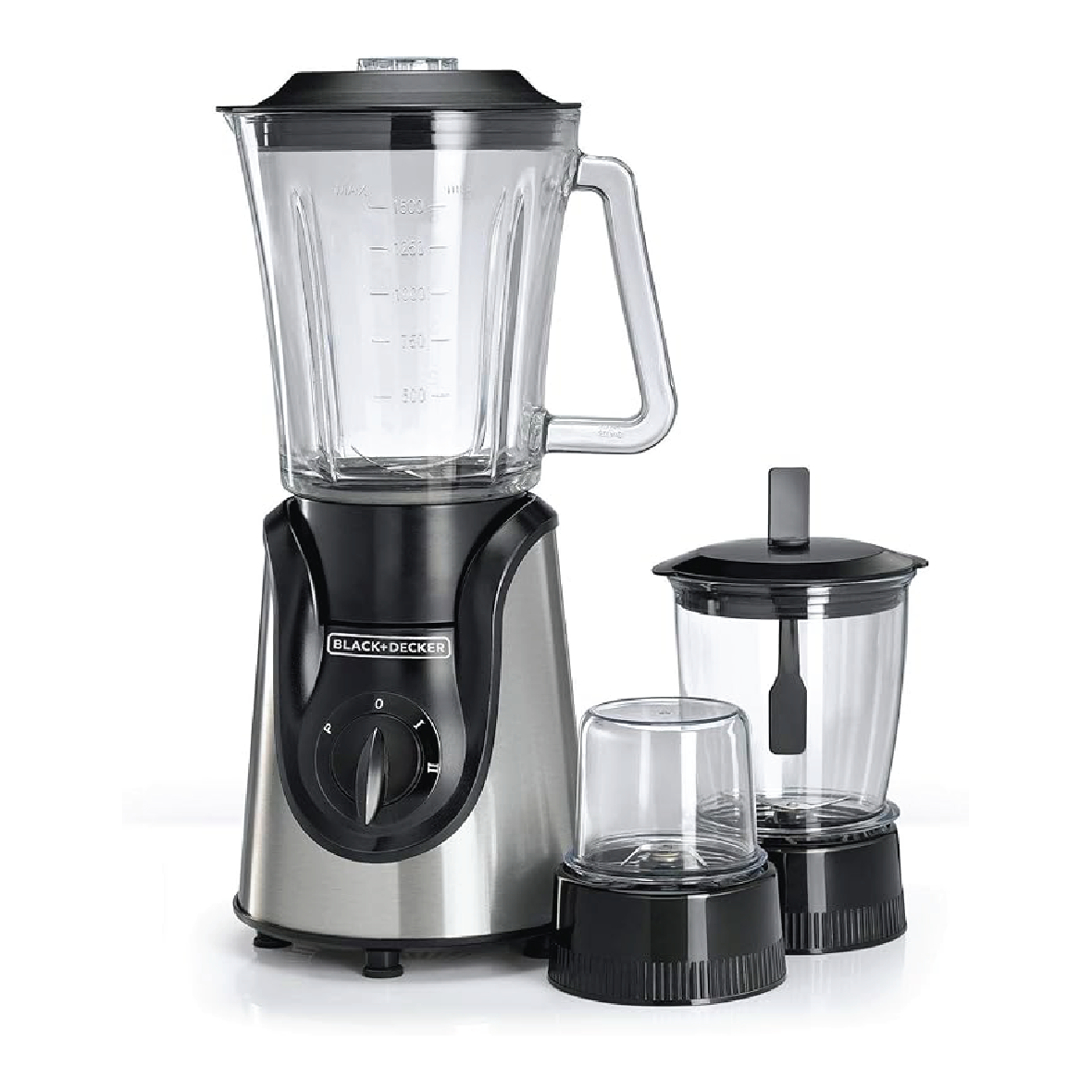 BLACK DECKER GLASS BLENDER WITH GRINDER AND MINCER LAQTA