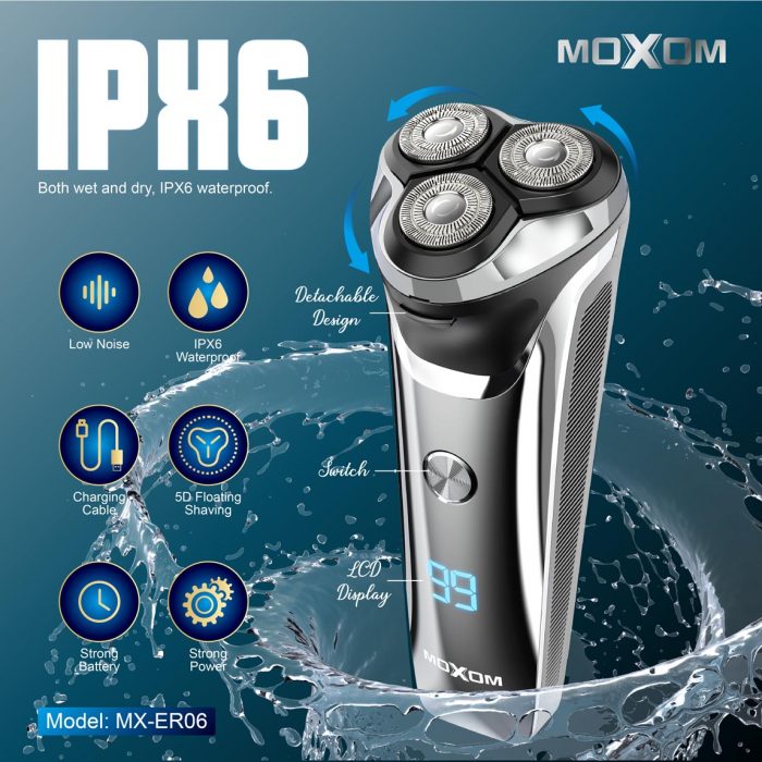 MOXOM MX-ER06 REFINEMENT ELECTRIC SHAVER